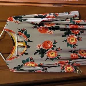 Matilda Jane Resolution  Floral Swing Dress Womens in 🌞 colors